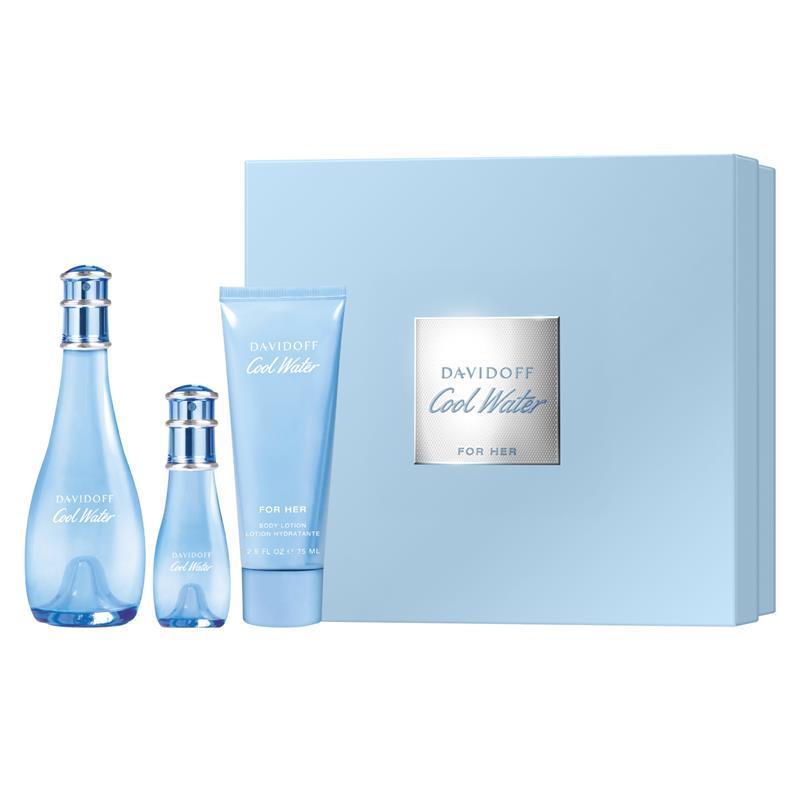 Buy Davidoff Cool Water For Women Eau de Toilette 100ml + 15ml +