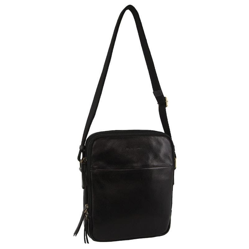 Pierre Cardin Leather Unisex Crossbody Bag