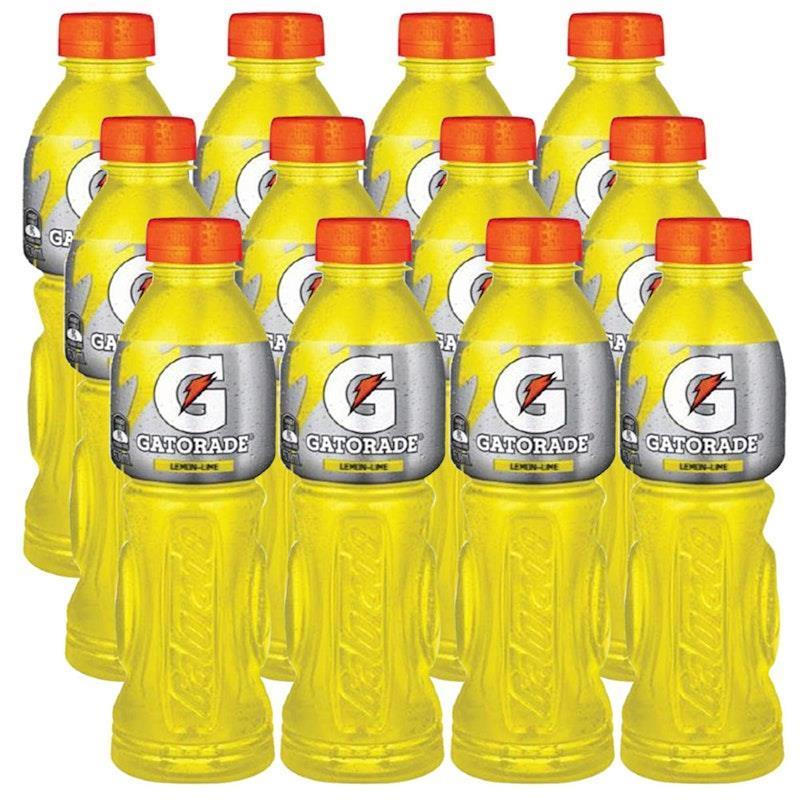 Gatorade 600Ml Lemon Lime 12 Pack