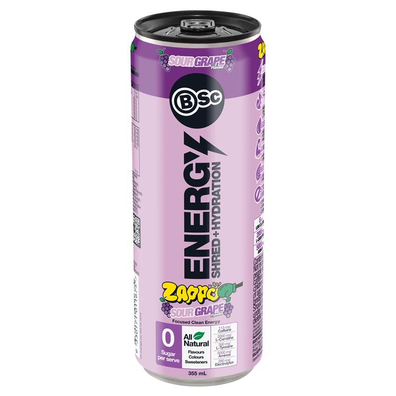 BSc Energy Shred Hydration Zappo Sour