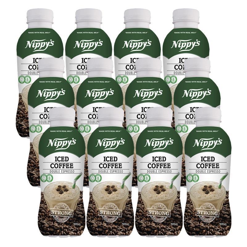 Nippy's 500Ml Flavoured Milk Iced Coffee Double Espresso 12 Pack