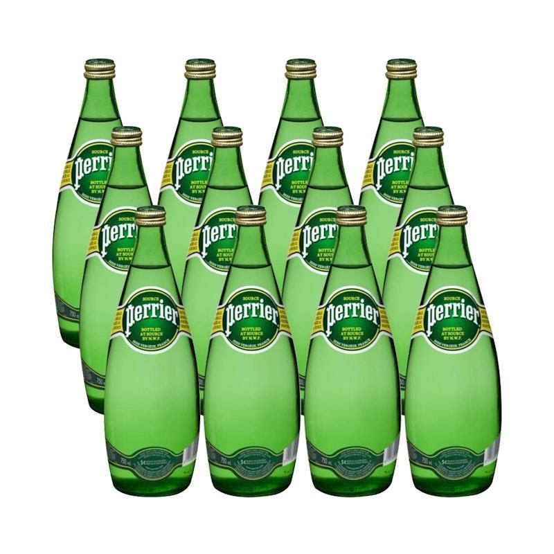 Perrier 750Ml Sparkling Mineral Water 12 Pack