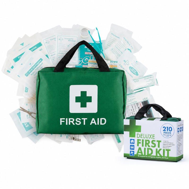 Clevinger Deluxe Emergency First Aid Kit 210 Pieces