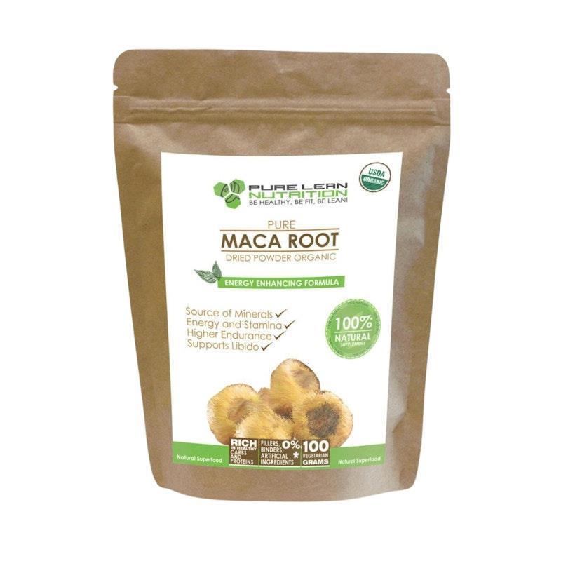 Pure Lean Nutrition Certified Organic Maca Root Powder 1Kg