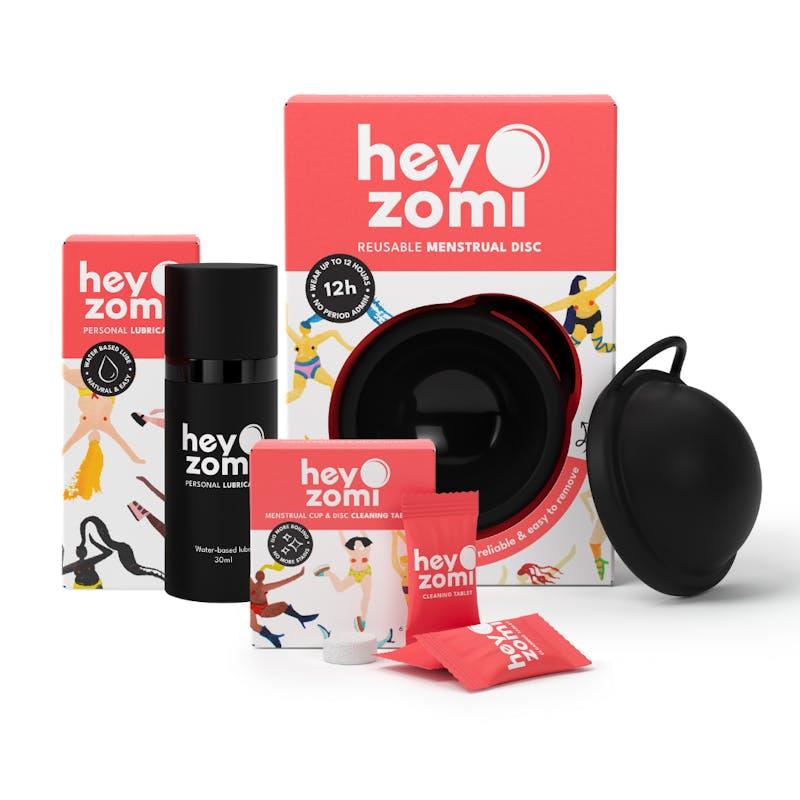 Hey Zomi Period Queen Bundle Midnight Black