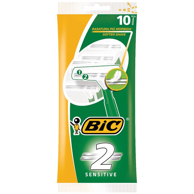 Bic Sensitive 2 Disposable Razors 10 Pack
