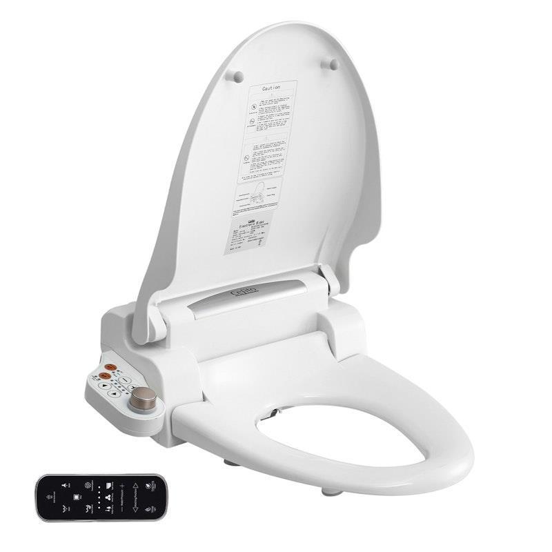 Cefito Electric Bidet Toilet Seat Cover LED Night Light Heated Seat with Remote 1Unit