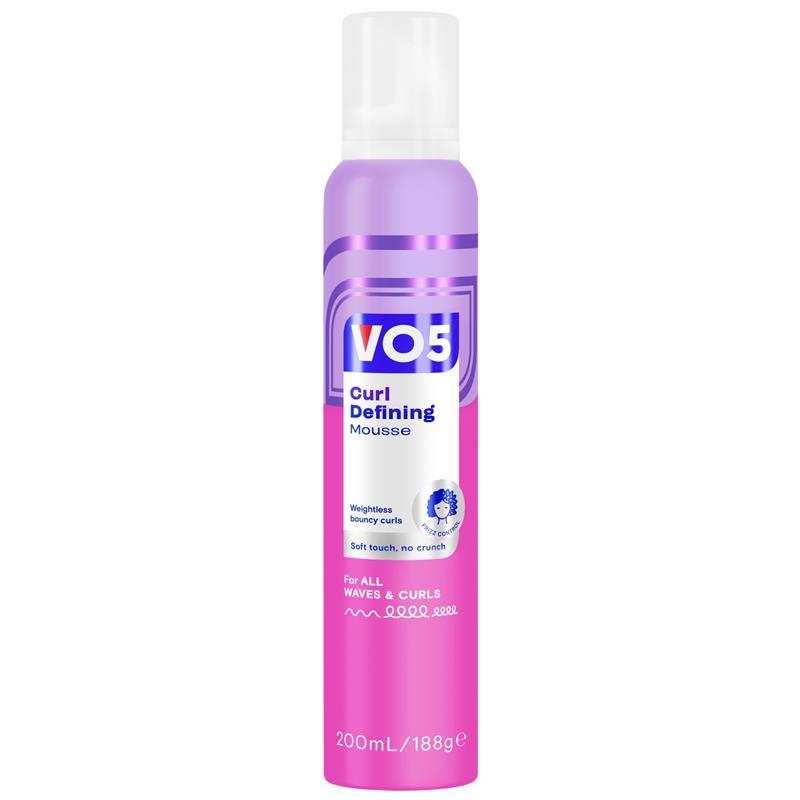 VO5 Curl Defining Hair Mousse 200ml