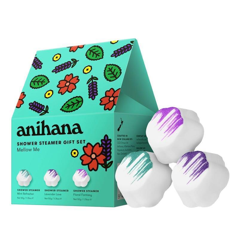 Anihana Shower Steamer Gift Set Mellow Me 3 Pack