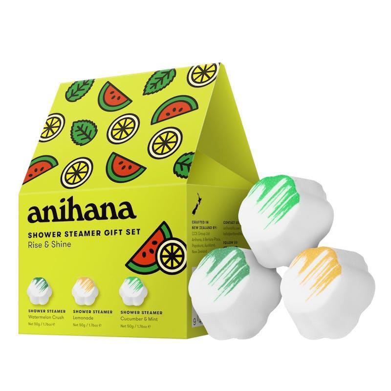 Anihana Shower Steamer Gift Rise & Shine 3 Pack
