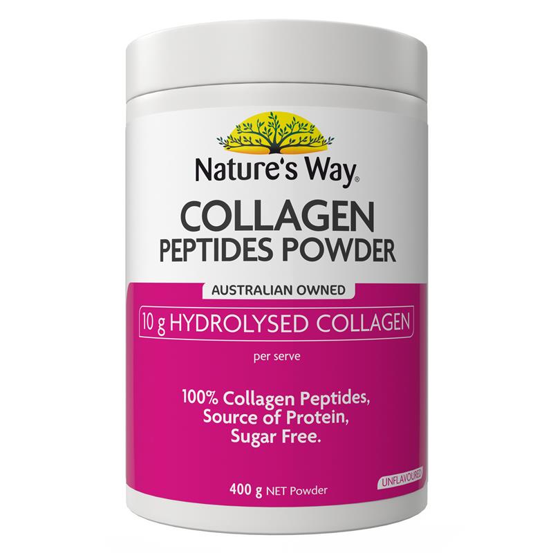 Nature's Way Beauty Collagen Peptides Powder 400g Exclusive Size