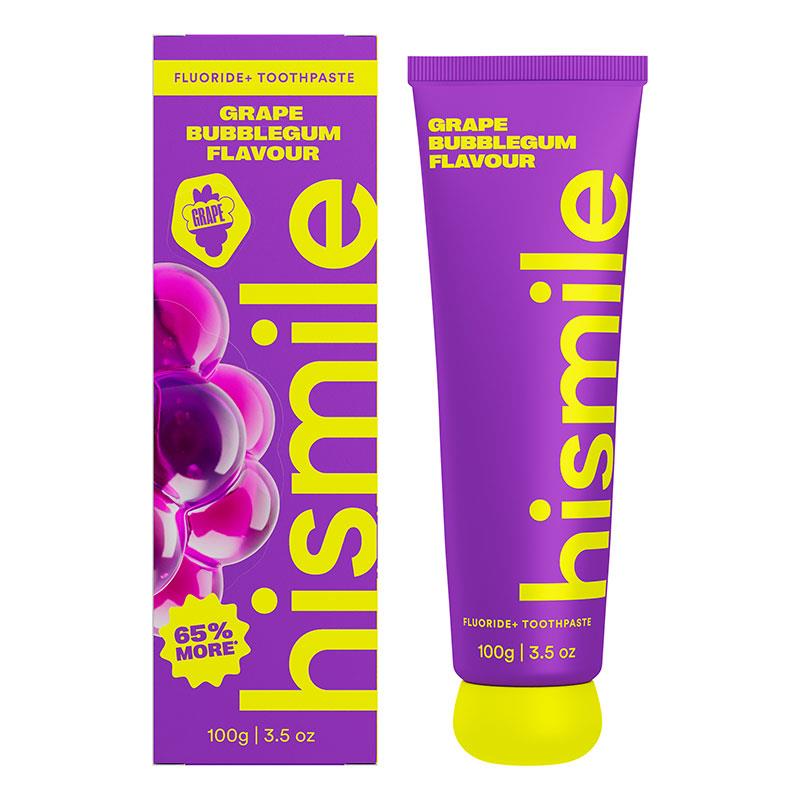 Hismile Toothpaste Grape Bubblegum