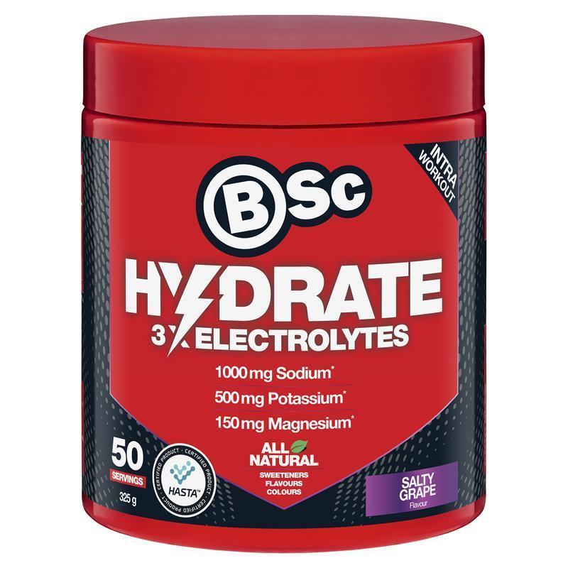 BSc Hydrate Salty Grape 325g