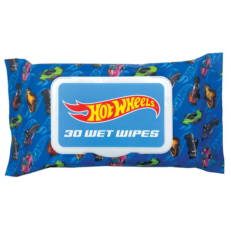 Hot Wheels Wet Wipes 30 Pack