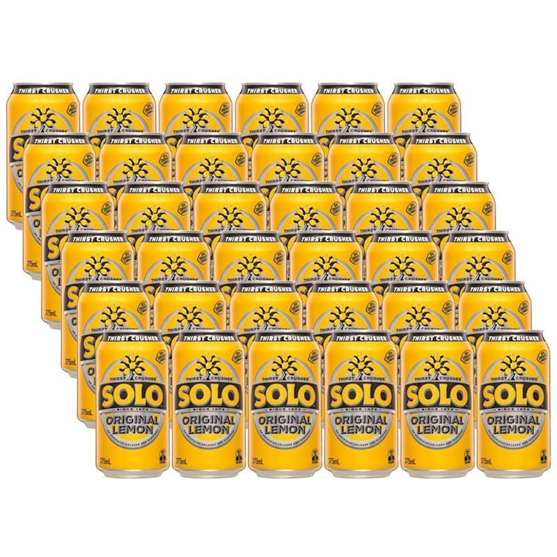 Schweppes 375ml Solo Original Lemon 30 Pack