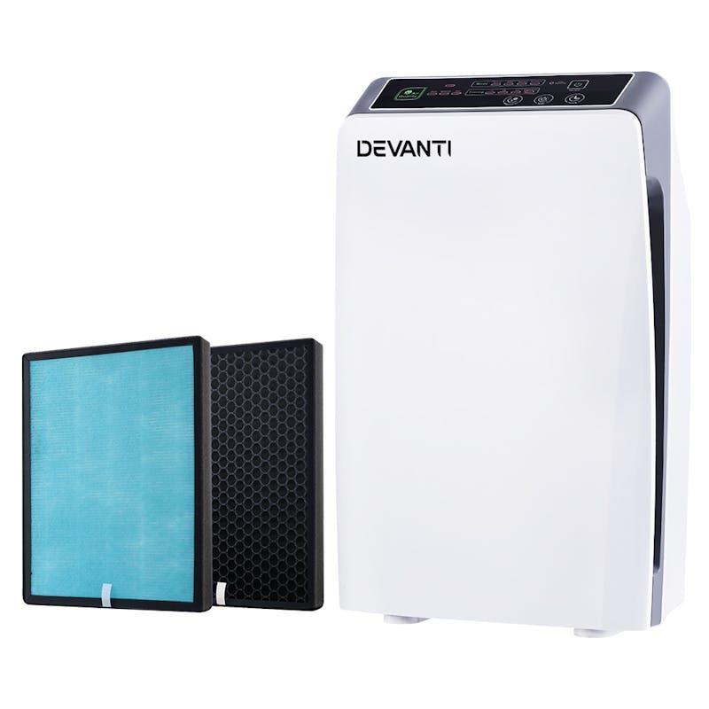 Devanti Air Purifier 4 Stage HEPA w/Replacement Filter 1Unit