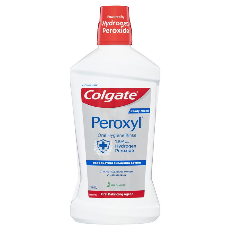 Colgate Mouthwash Peroxyl 946ml