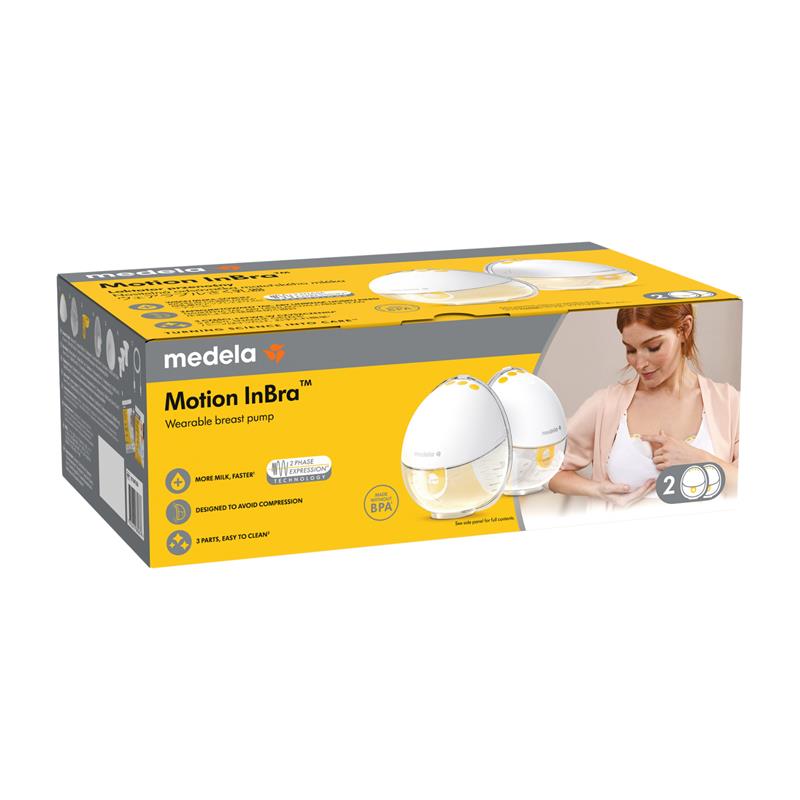 Buy Medela Motion InBra Double Electric Wearable Breast Pump 