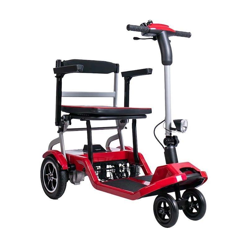 Livingstone Ultra Light Electric Mobility Scooter 18kg Portable Red 1Unit