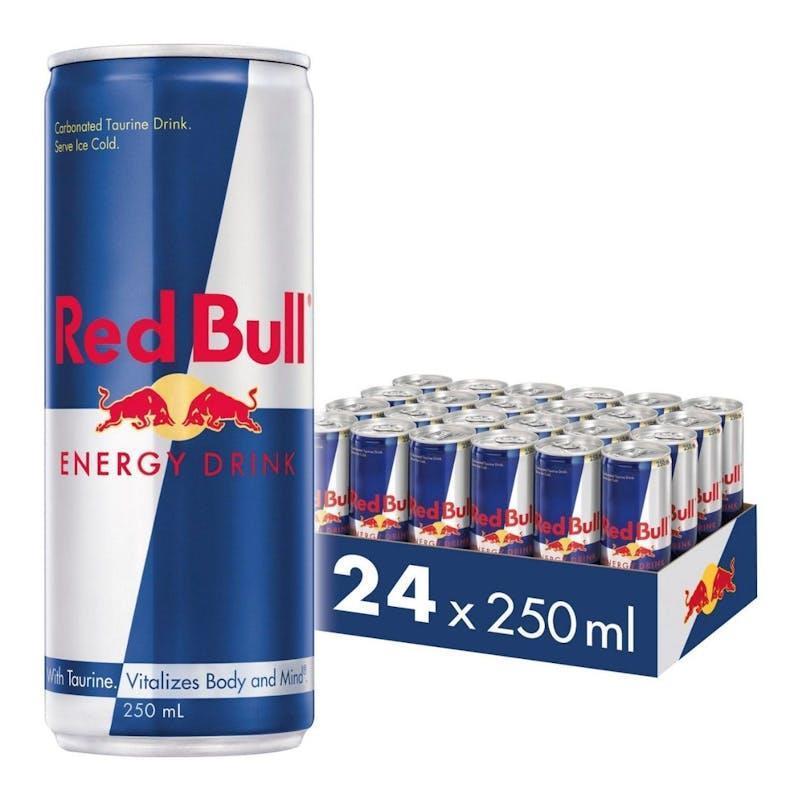 Red Bull 250ml Energy Drink Can 24 Pack