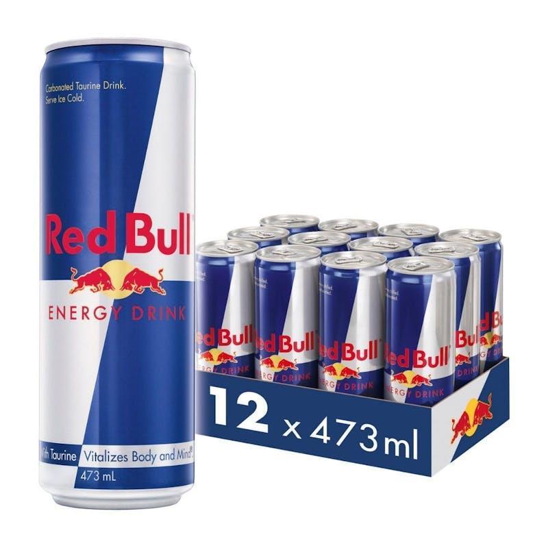 Red Bull 473ml Energy Drink Can 12 Pack