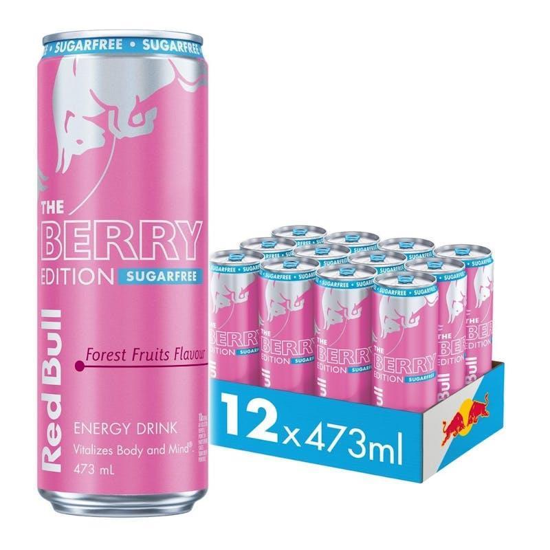 Red Bull 473ml Sugar Free Berry Edition 12 Pack