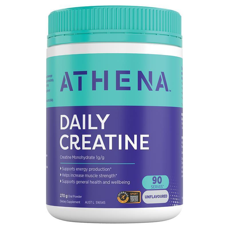 Athena Daily Creatine Unflavoured 270g