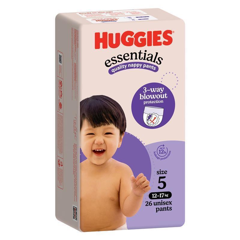 Huggies Essentials Nappy Pants Size