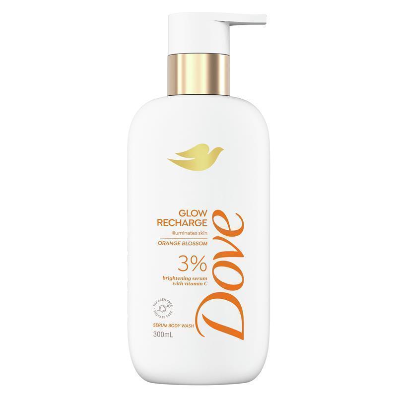 Dove Serum Body Wash Glow Recharge with Vitamin C 300ml