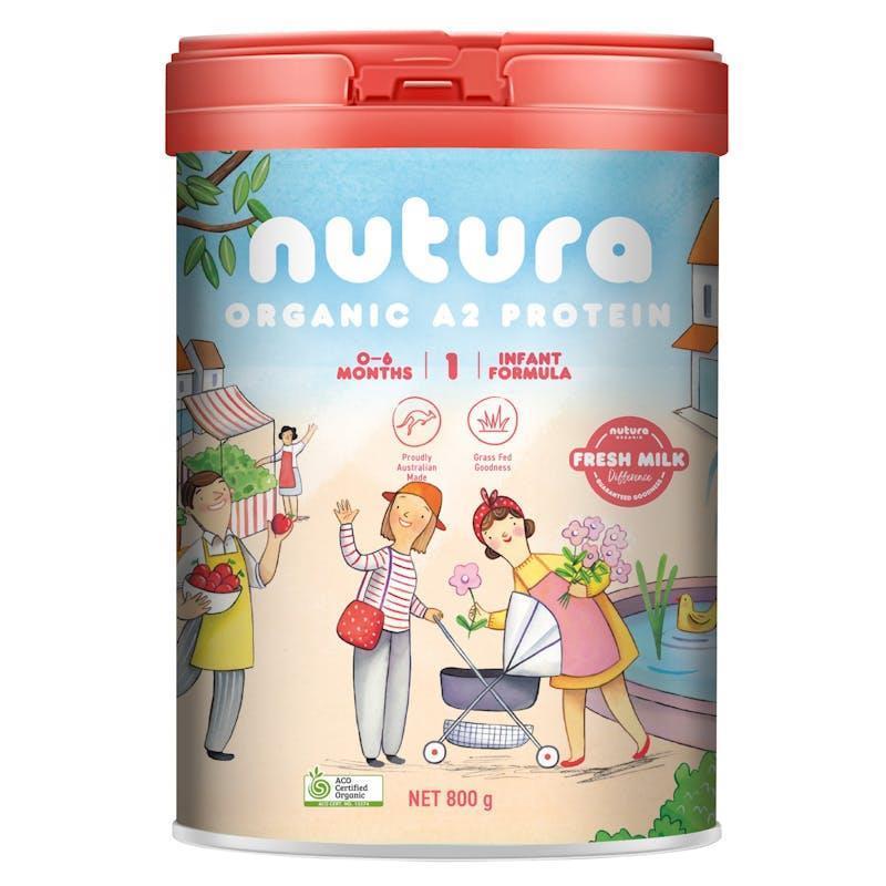 Nutura Organic Stage 1 Infant Formula 800g