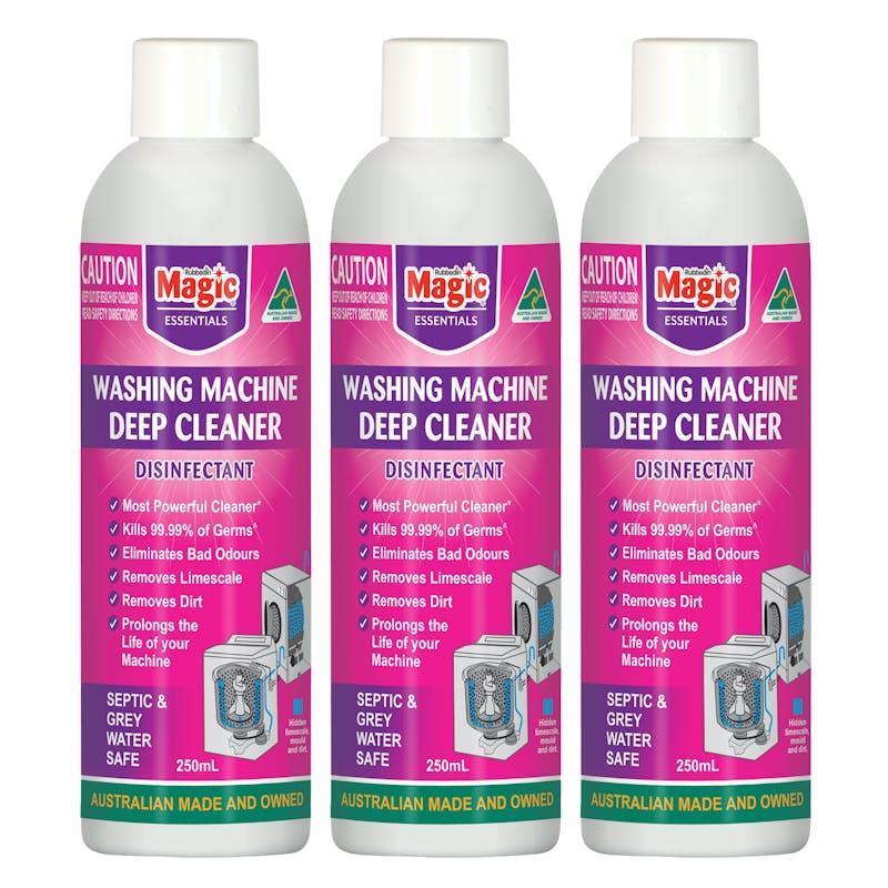 Magic Washing Machine Disinfectant and Cleaner 250mL 3 Pack