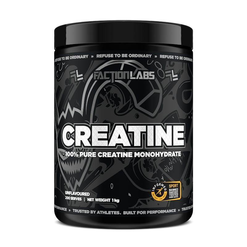 Faction Labs Creatine Monohydrate - Unflavoured 1Kg