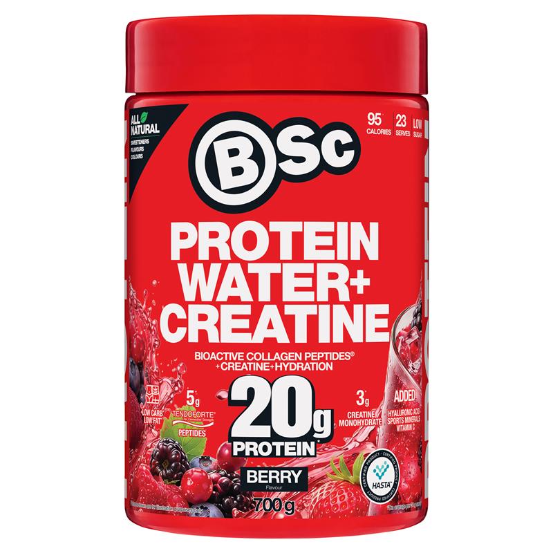 BSc Protein Water + Creatine Berry 700g