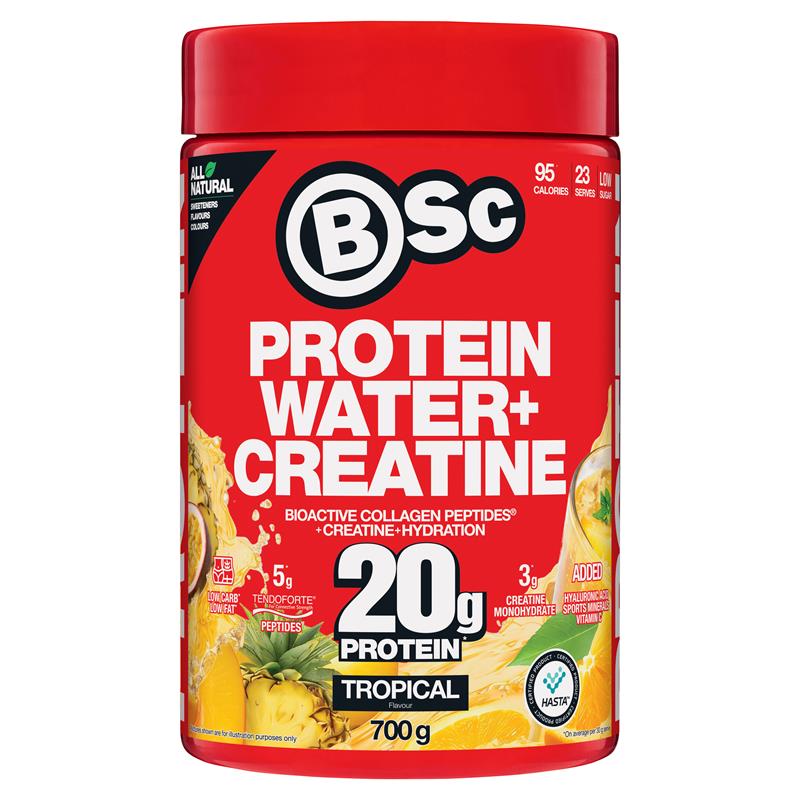 BSc Protein Water + Creatine Tropical 700g