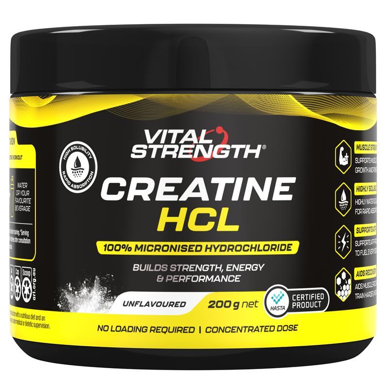 VitalStrength Creatine HCL 200g