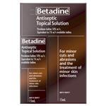 Betadine Antiseptic Topical Solution - Antiseptic Liquid - 15mL