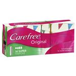 Carefree Orginal Fragrance Free Super Tampons 16 Pack