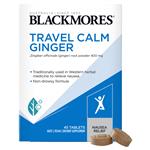 Blackmores Travel Calm Ginger Anti-Nausea Vitamin 45 Tablets