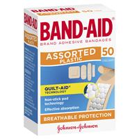 Buy Band-Aid Plastic Strips 50 pk online at Cincotta Discount Chemist