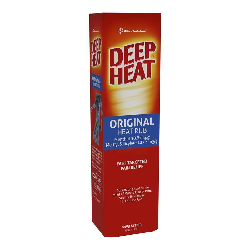 Deep Heat Mentholatum 140g