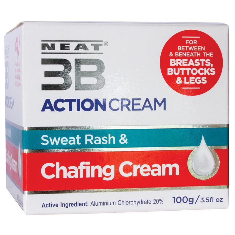 Buy Neat 3b Action Cream Sweat Rash And Chafing Cream 100g Online At