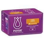 Poise Panty Liners Light 18