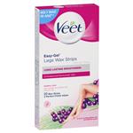 Veet EasyGrip Ready-to-Use Wax Strips 20
