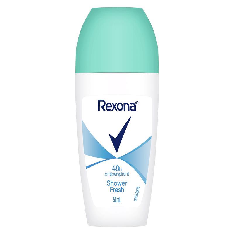 Rexona for Women Antiperspirant Deodorant Roll On Shower Fresh 50ml