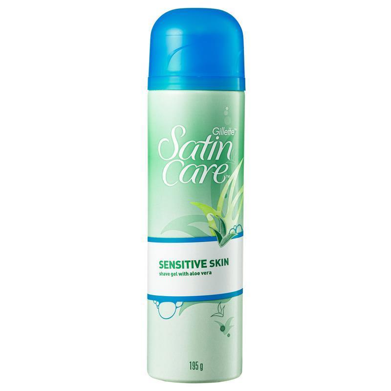 Buy Gillette Venus Satin Care Sensitive Skin Shaving Gel 195g