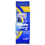 Gillette Blue II Sensitive Disposable 5 Pack
