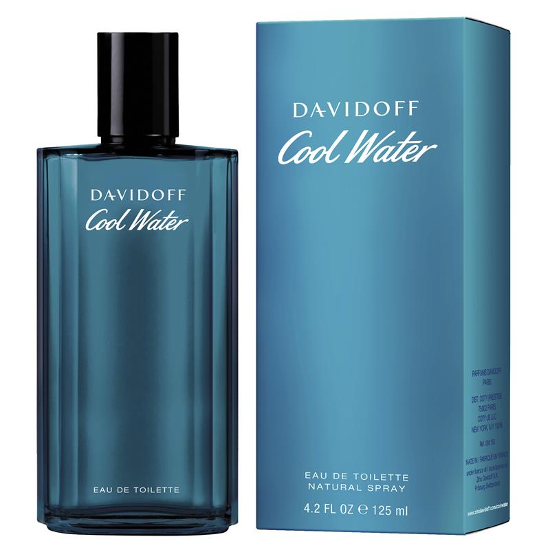 Cool Water by Davidoff, 4.2 oz Eau De Toilette Spray for Men