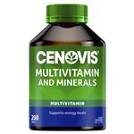 Cenovis Multivitamin and Minerals - Multi Vitamin for Energy - 200 Tablets Value Pack
