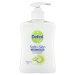 Dettol Hand Wash Pump Aloe Vera 250mL Vitamin E Antibacterial Liquid 