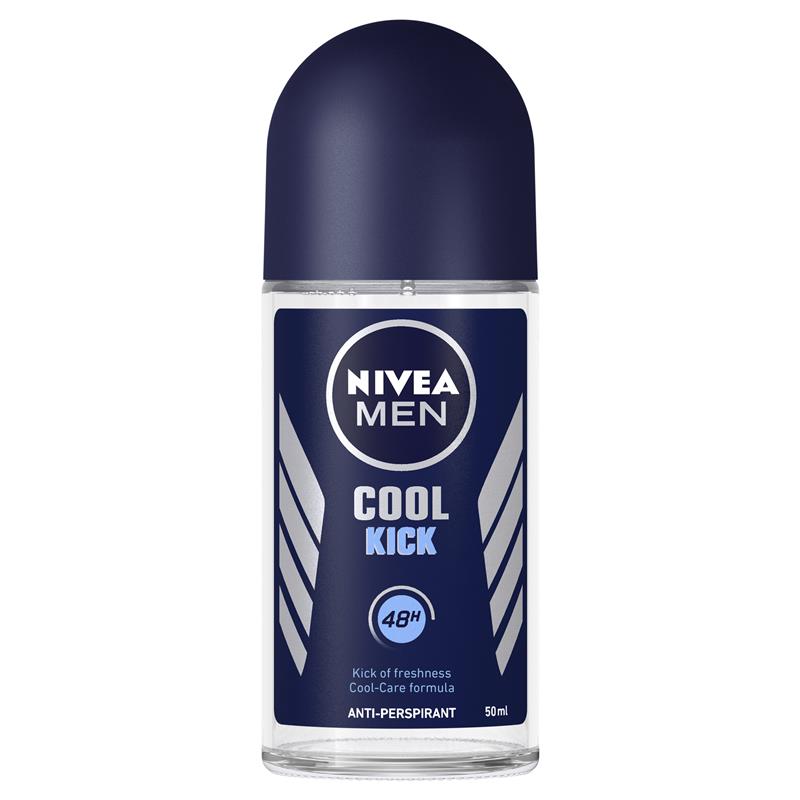 Nivea Deodorant Roll On Aqua Cool Kick 50mL